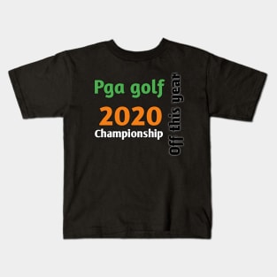 Pga golf professional Kids T-Shirt